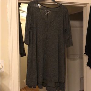 Free People Grey Tunic/Dress